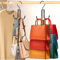 Stainless Steel Multi Layer Hanger Heavy Duty Organizer For Bags And Scarves 5