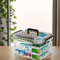 Double Layer Transparent Medicine Storage Box With Handle Clear PVC And Plastic Organizer 3