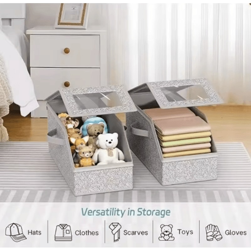 Nesting Hat Storage Bag Large Capacity Stackable Baseball Cap Organizer 1 To 2 Pc 4