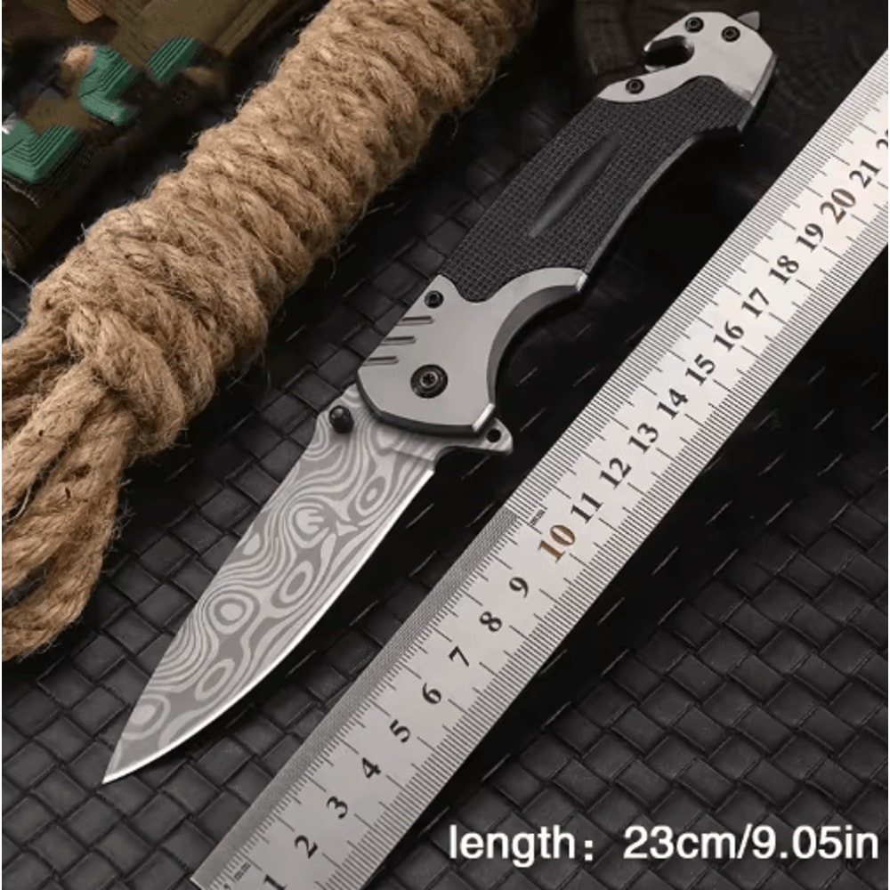 Multi Functional Folding Pocket Knife EDC Outdoor Survival And Utility Tool 1