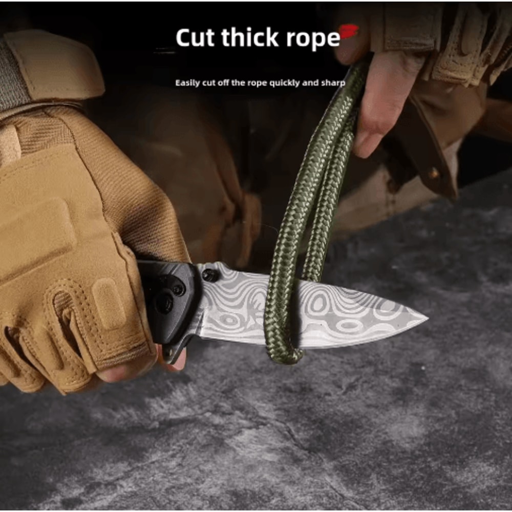 Multi Functional Folding Pocket Knife EDC Outdoor Survival And Utility Tool 3