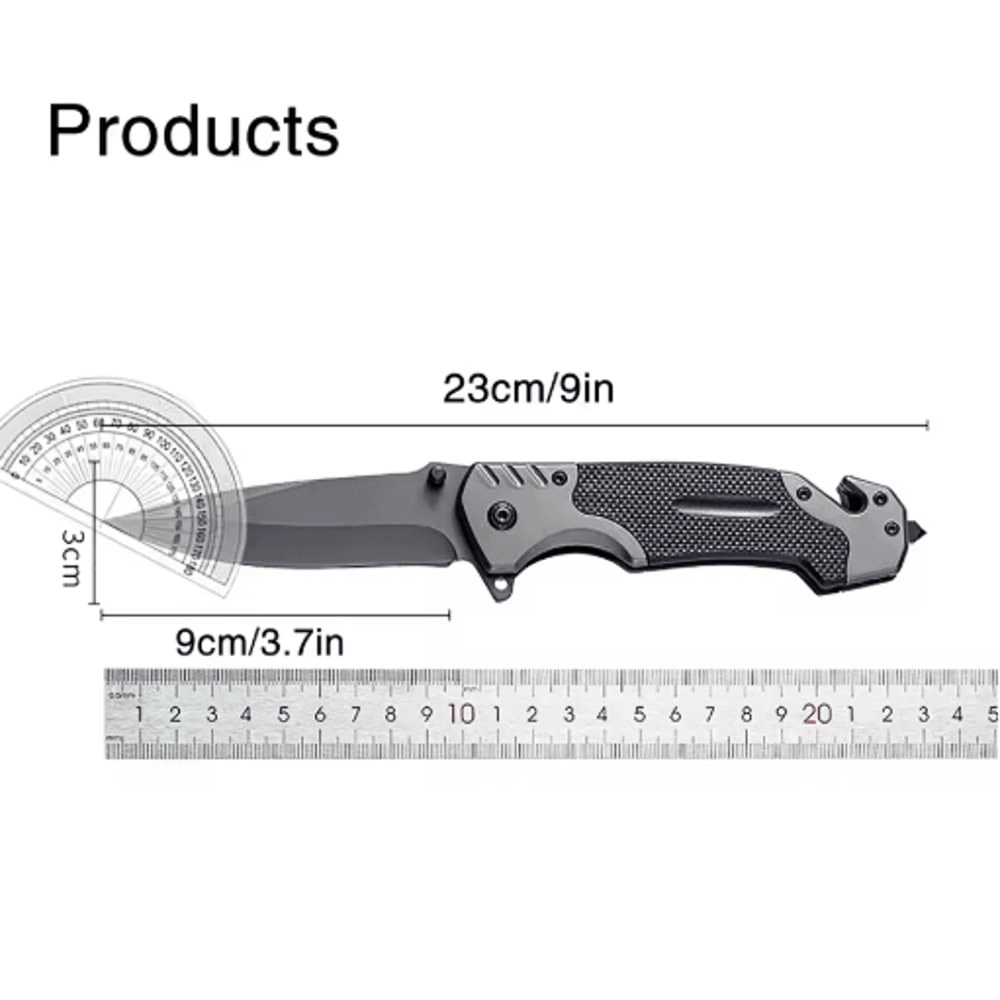Multi Functional Folding Pocket Knife EDC Outdoor Survival And Utility Tool 4