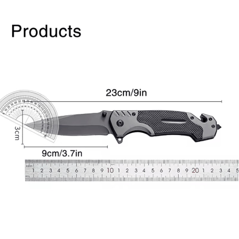 Multi Functional Folding Pocket Knife EDC Outdoor Survival And Utility Tool 4