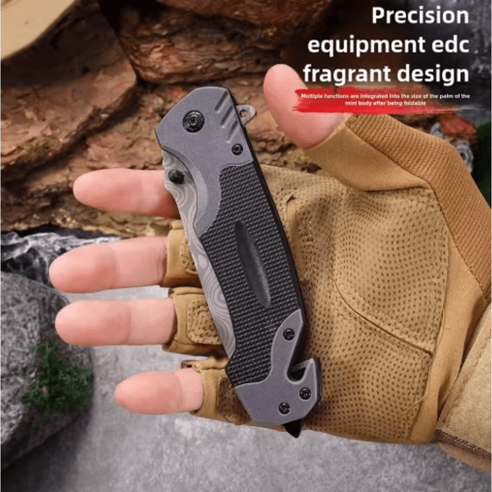 Multi Functional Folding Pocket Knife EDC Outdoor Survival And Utility Tool 7