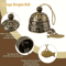 Vintage Dragon Feng Shui Wind Chime Metal Good Luck Hanging Bell For Home And Garden 6