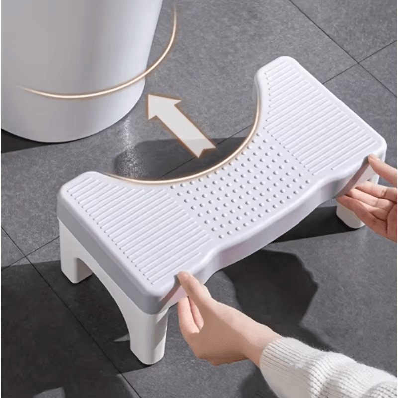 Heavy Duty Portable Toilet Potty Stool For Adults 1778cm Bathroom Footstool 5