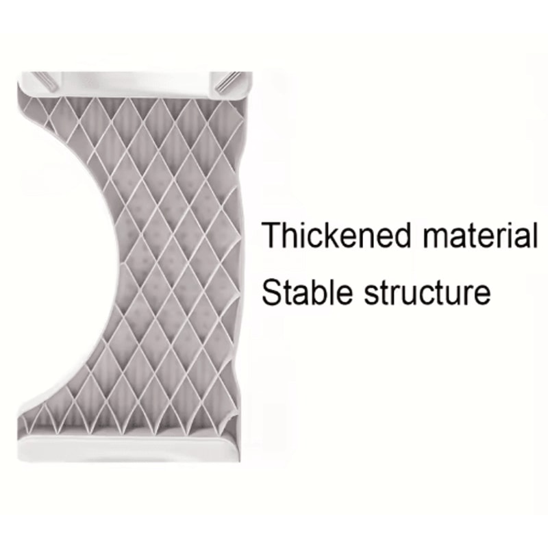 Heavy Duty Portable Toilet Potty Stool For Adults 1778cm Bathroom Footstool 6