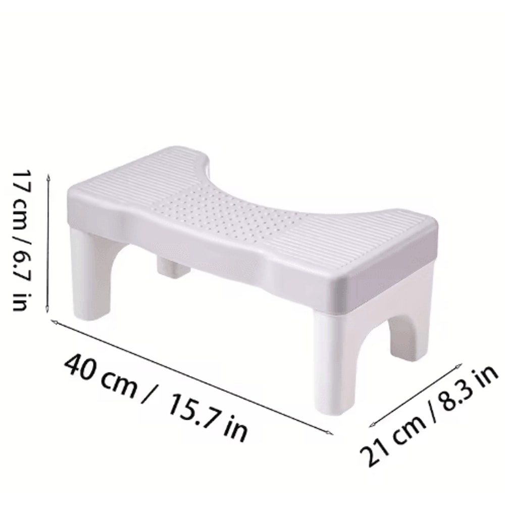 Heavy Duty Portable Toilet Potty Stool For Adults 1778cm Bathroom Footstool 7