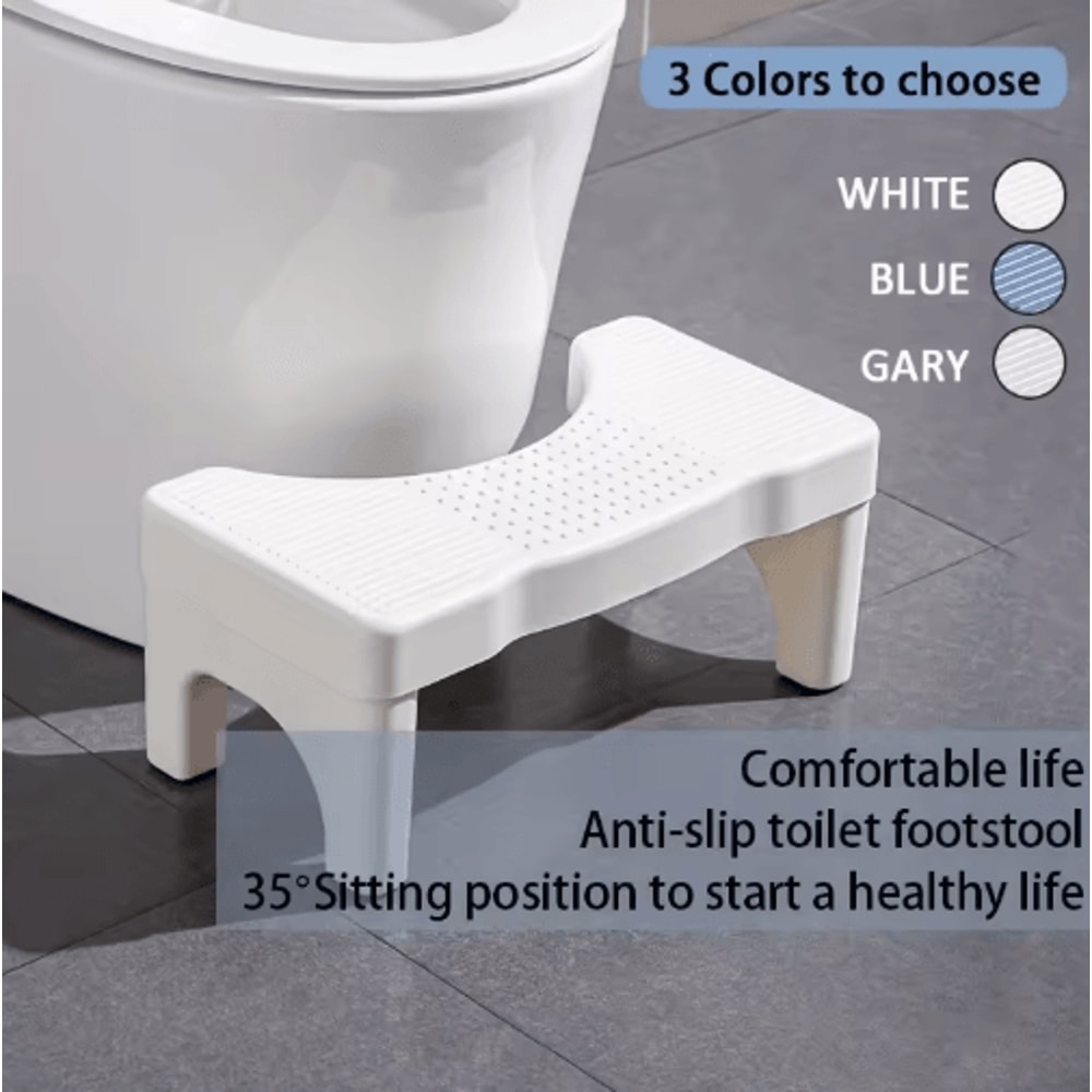 Heavy Duty Portable Toilet Potty Stool For Adults 1778cm Bathroom Footstool 0