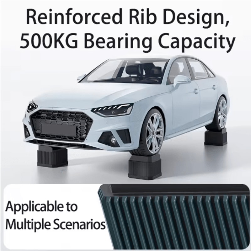 Adjustable Height Furniture Risers Heavy Duty Anti Slip Supports For Sofa Bed And Desk 26