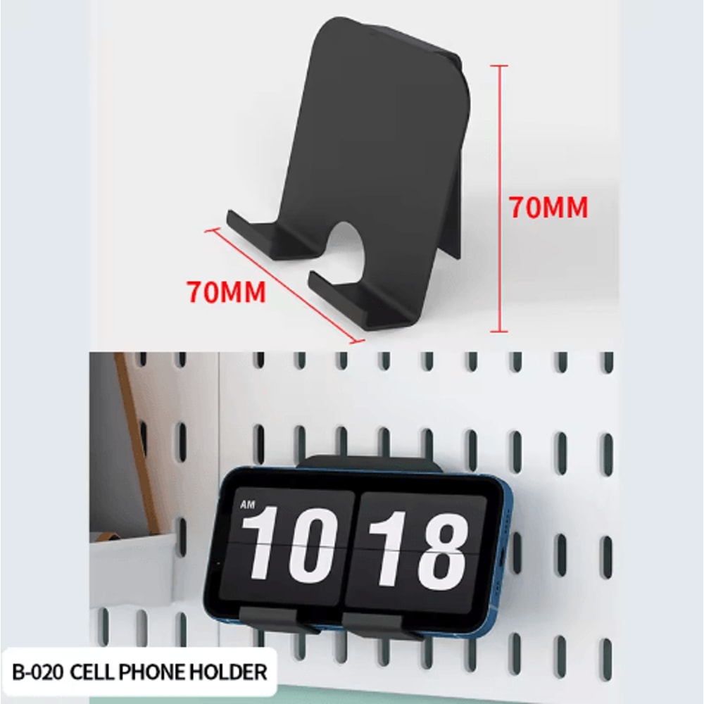 Pegboard Desktop Storage Kit Vertical And Clip Type Display Panels For Home Office 8