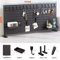 Pegboard Desktop Storage Kit Vertical And Clip Type Display Panels For Home Office 20