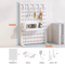 Pegboard Desktop Storage Kit Vertical And Clip Type Display Panels For Home Office 25