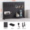 Pegboard Desktop Storage Kit Vertical And Clip Type Display Panels For Home Office 0