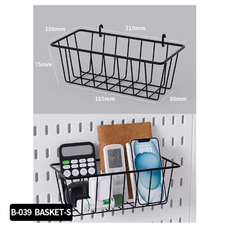 Gaming Gear Pegboard No Drill Wall Mounted Storage And Display For Study Gaming Rooms 4