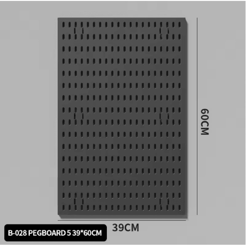 Gaming Gear Pegboard No Drill Wall Mounted Storage And Display For Study Gaming Rooms 21