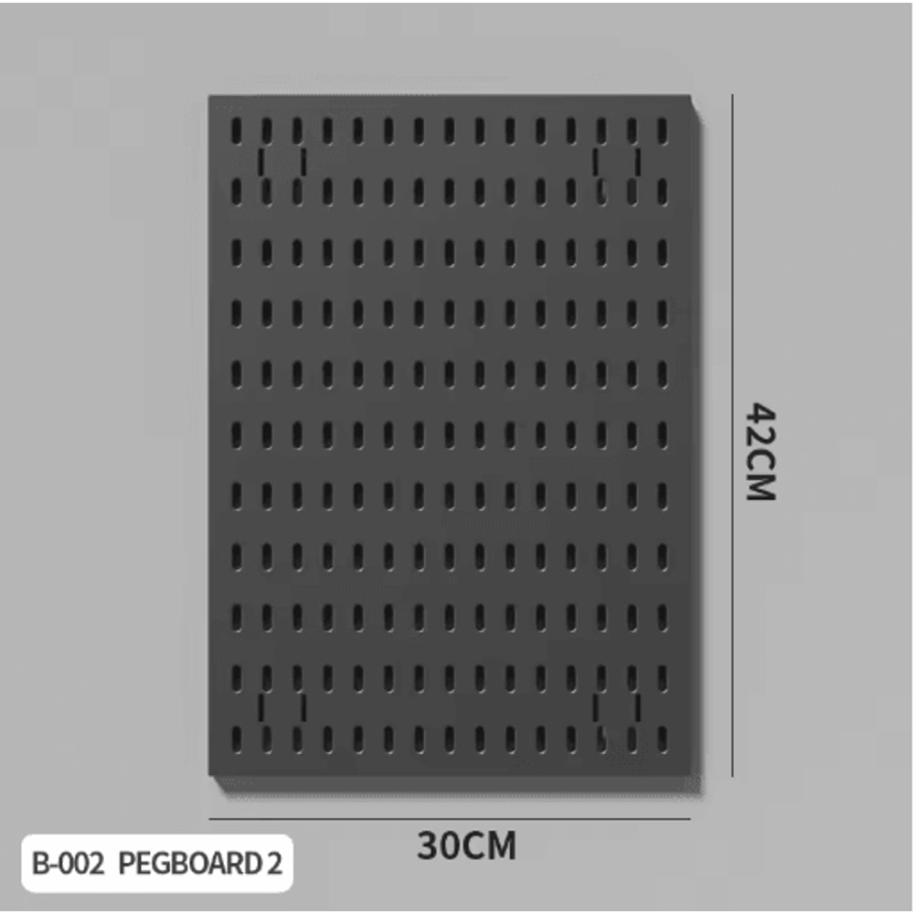 Gaming Gear Pegboard No Drill Wall Mounted Storage And Display For Study Gaming Rooms 22