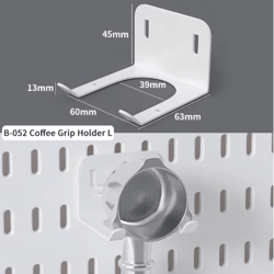 diy pegboard wall organizer kit modular no drill hanging panels for craft rooms