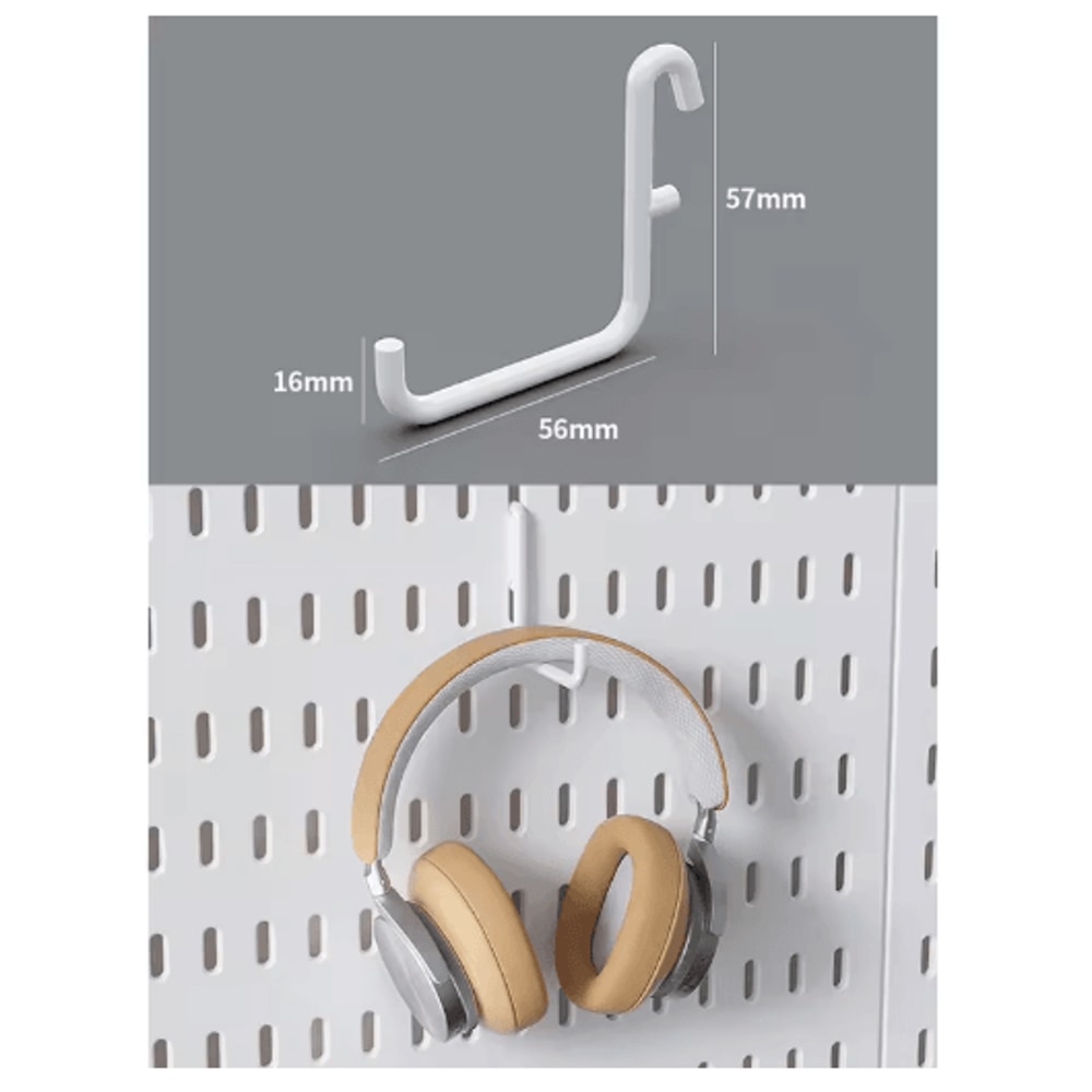 DIY Pegboard Wall Organizer Kit Modular No Drill Hanging Panels For Craft Rooms 3