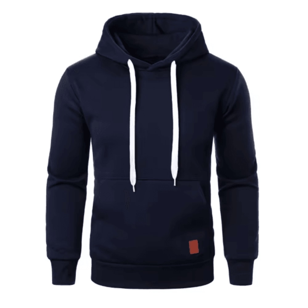Mens Casual Hooded Pullover Hoodie Lightweight Drawstring Sweatshirt For Streetwear And Outdoor Wea 0