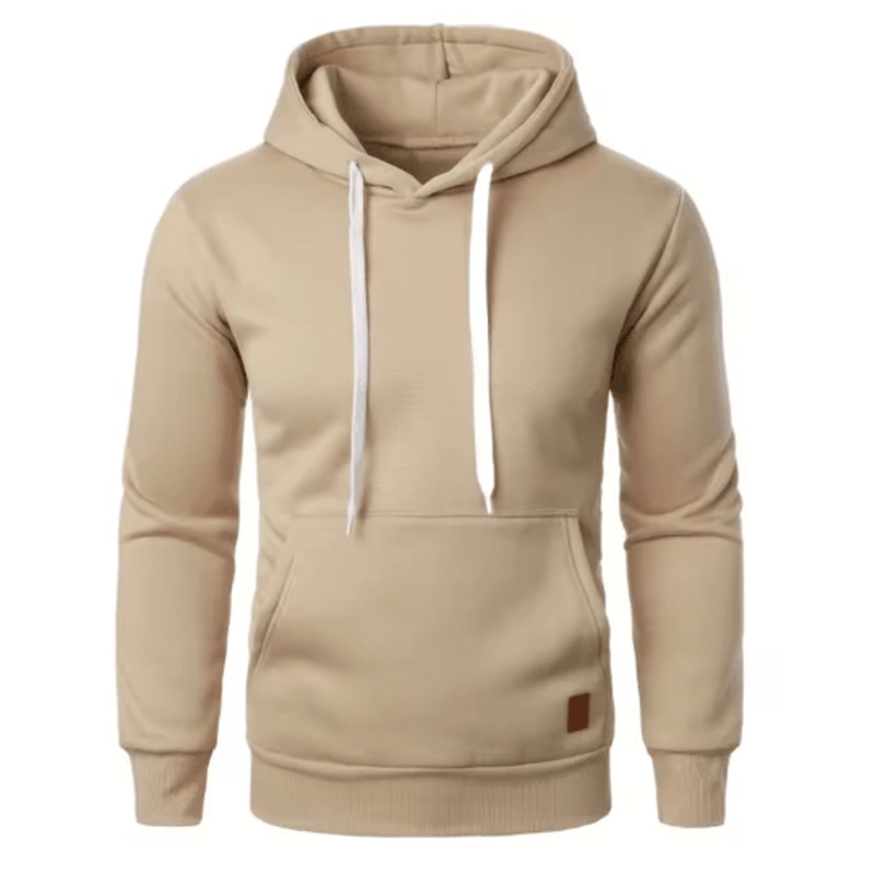 Mens Casual Hooded Pullover Hoodie Lightweight Drawstring Sweatshirt For Streetwear And Outdoor Wea 3