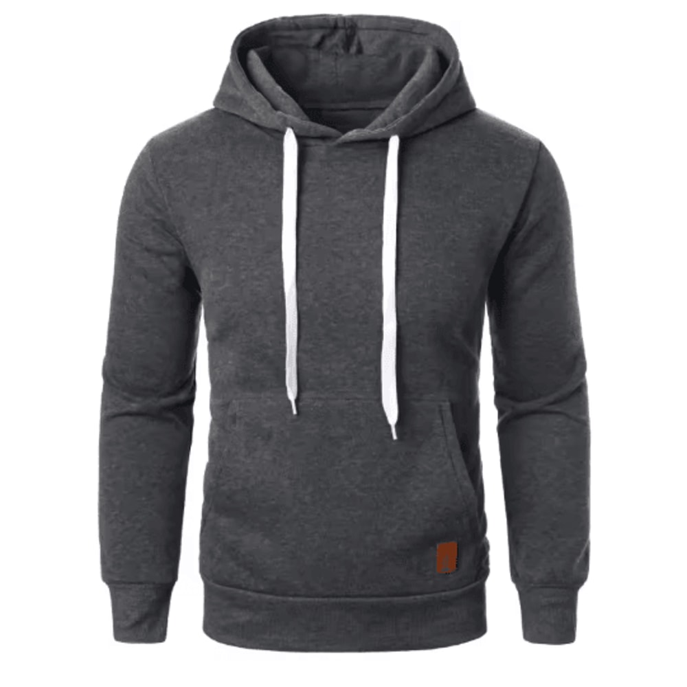 Mens Casual Hooded Pullover Hoodie Lightweight Drawstring Sweatshirt For Streetwear And Outdoor Wea 5