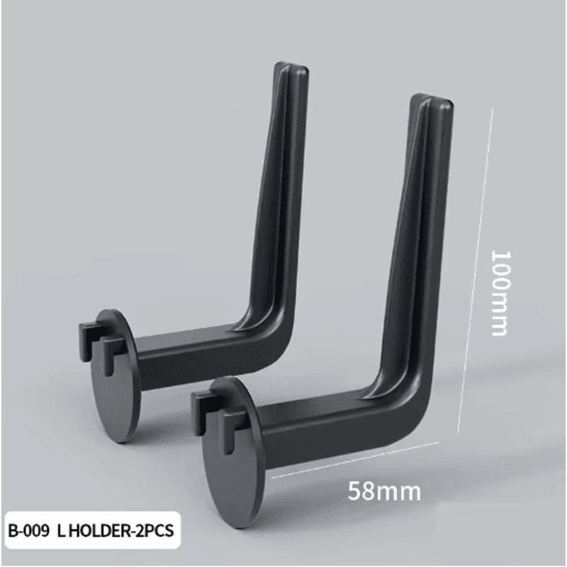 Standing Office Pegboard Storage No Drill Clip On Desktop Rack With DIY Accessories 21