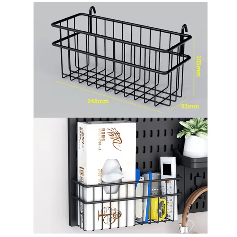 Desktop Decorative Storage Pegboard Modular Organizer For Office Documents And Stationery 3