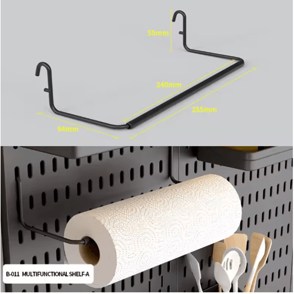 Desktop Decorative Storage Pegboard Modular Organizer For Office Documents And Stationery 9