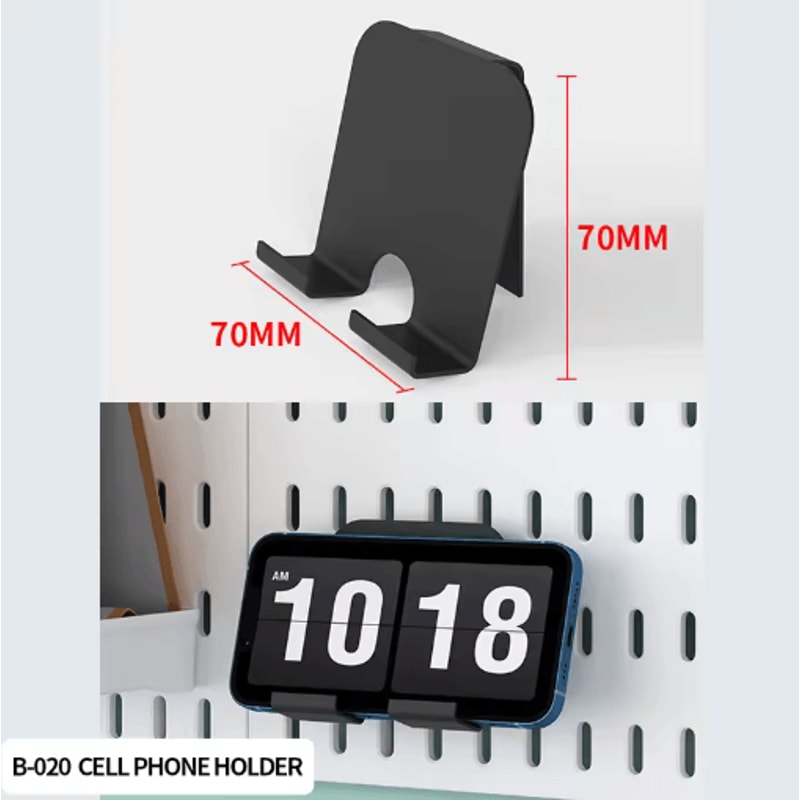 Desktop Decorative Storage Pegboard Modular Organizer For Office Documents And Stationery 22