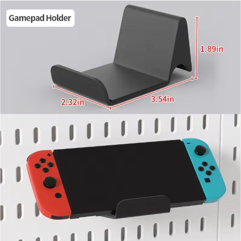 Desktop Decorative Storage Pegboard Modular Organizer For Office Documents And Stationery 25