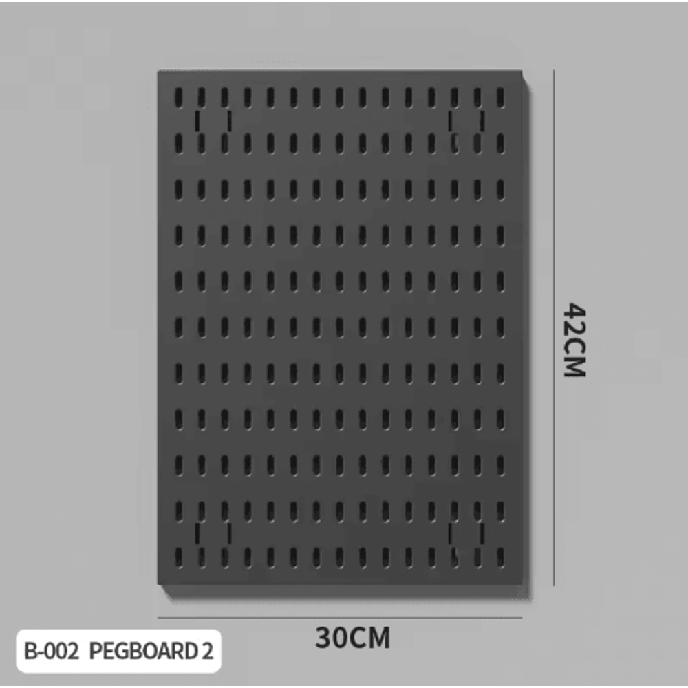 Desktop Decorative Storage Pegboard Modular Organizer For Office Documents And Stationery 28