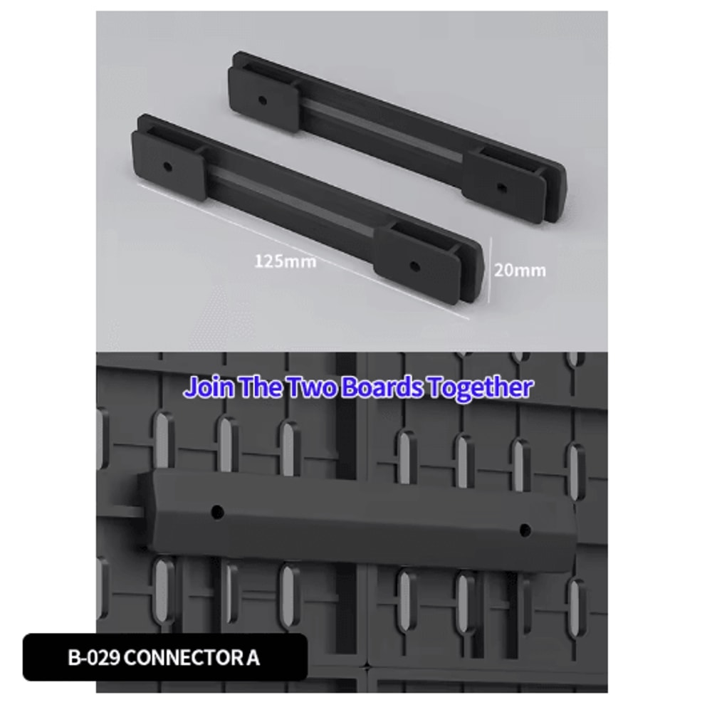 Desktop Decorative Storage Pegboard Modular Organizer For Office Documents And Stationery 29