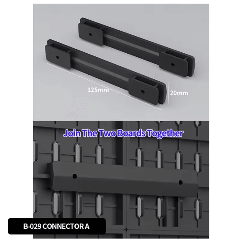 Desktop Decorative Storage Pegboard Modular Organizer For Office Documents And Stationery 29