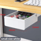 Self Adhesive Under Desk Drawer Drill Free Plastic Storage For Office And Home 7