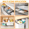 Self Adhesive Under Desk Drawer Drill Free Plastic Storage For Office And Home 16
