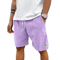 Mens Corduroy Casual Shorts Lightweight Summer Sweat Shorts For Streetwear And Beach 1
