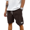 Mens Corduroy Casual Shorts Lightweight Summer Sweat Shorts For Streetwear And Beach 3