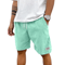 Mens Corduroy Casual Shorts Lightweight Summer Sweat Shorts For Streetwear And Beach 5