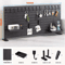 Desktop Pegboard Storage Kit Stand Up Clip On Panels For Home Office And Study Organization 2