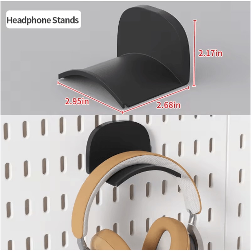 Desktop Pegboard Storage Kit Stand Up Clip On Panels For Home Office And Study Organization 10