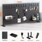 Desktop Storage Pegboard Upright Or Clip On Organizer For Home Office Shelves 3