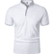 Mens Short Sleeve Collar T Shirt Casual Summer Polo Shirt With Breathable Loose Fit 7