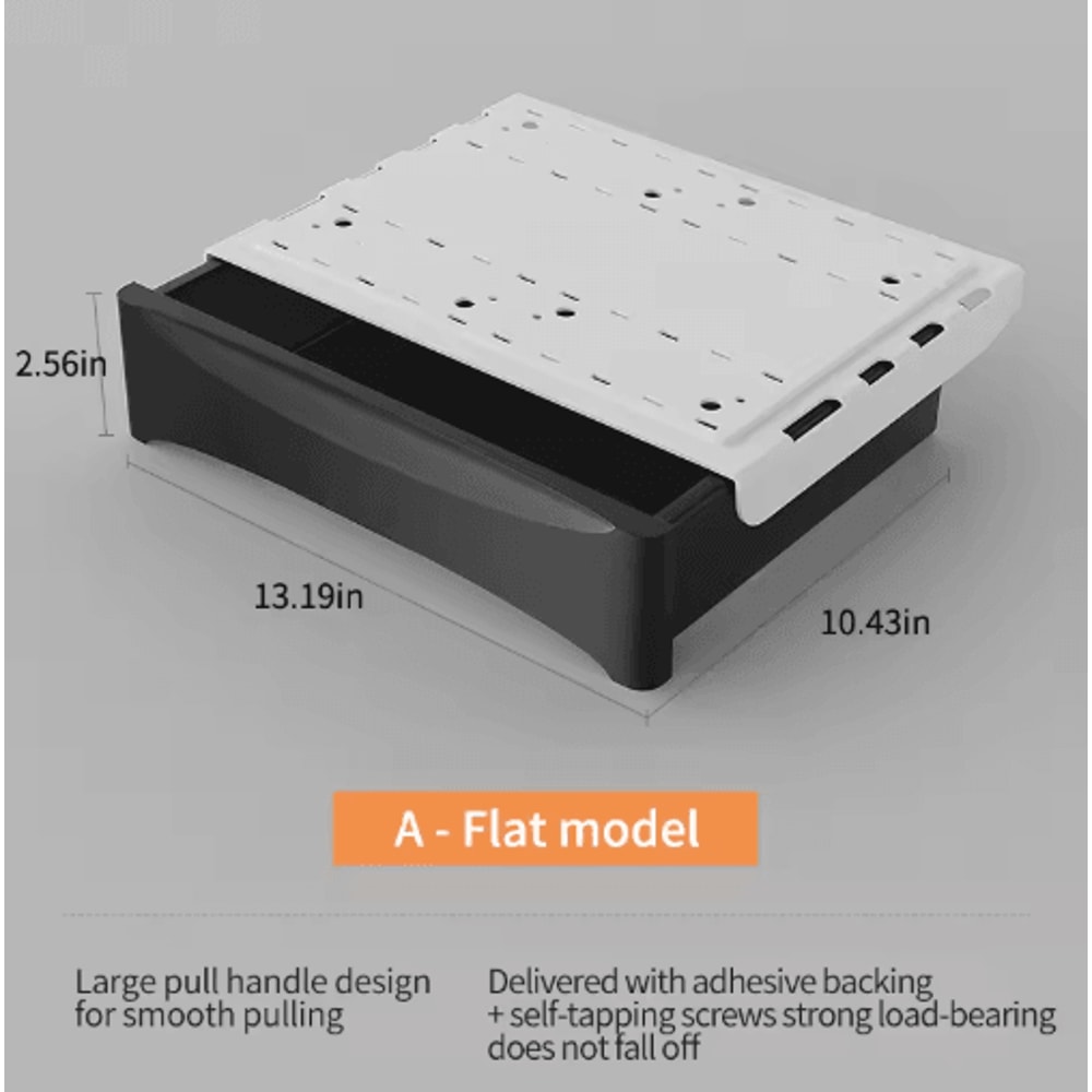 Small Under Desk Storage Cabinet Mobile Pedestal With Hidden Drawer And Cable Management 2