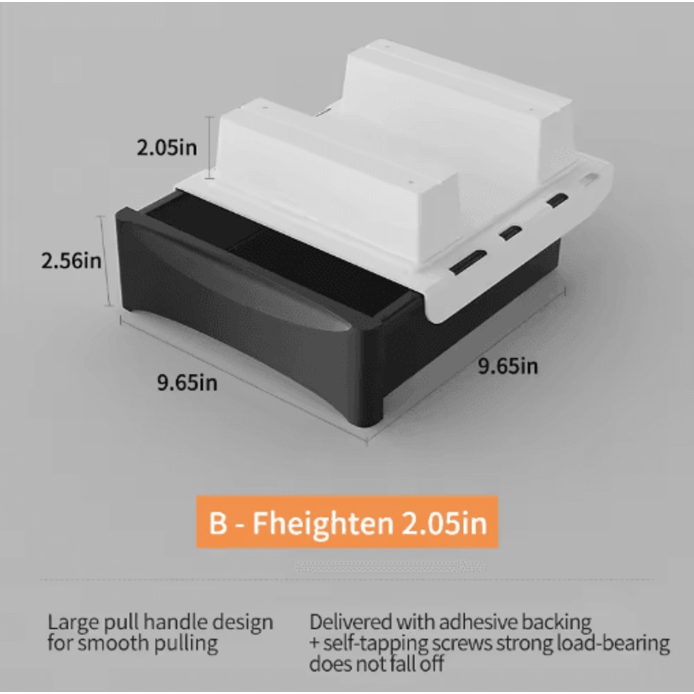 Small Under Desk Storage Cabinet Mobile Pedestal With Hidden Drawer And Cable Management 3