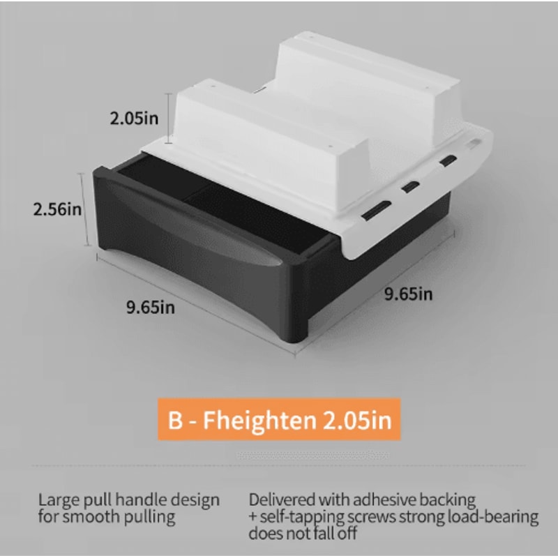 Small Under Desk Storage Cabinet Mobile Pedestal With Hidden Drawer And Cable Management 3