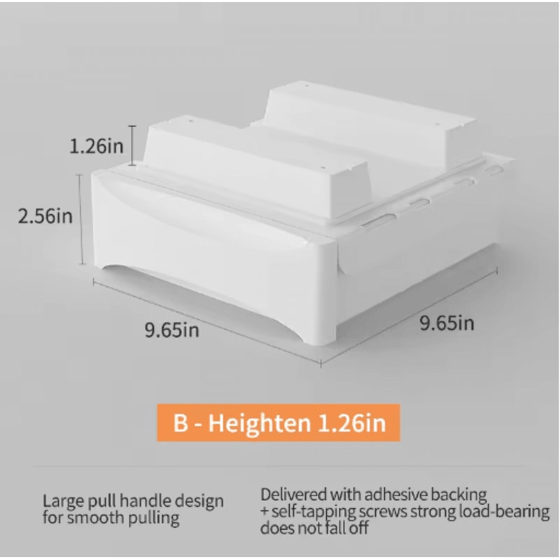 Small Under Desk Storage Cabinet Mobile Pedestal With Hidden Drawer And Cable Management 13