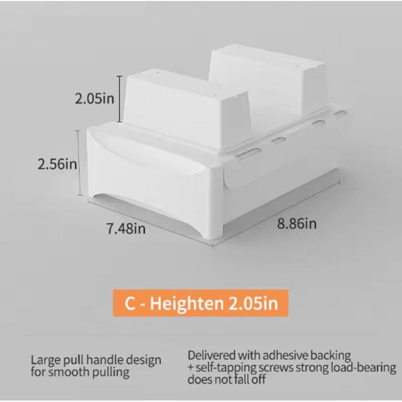 Small Under Desk Storage Cabinet Mobile Pedestal With Hidden Drawer And Cable Management 18