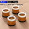 Stackable Furniture Heightening Foot Pads Adjustable Table Cabinet And Bed Leg Risers 6