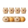 Capybara Desktop Cable Organizer Cute Silicone Punch Free Holder For Charging And Data Cables 7